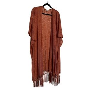 American Eagle Duster - rust color - NWOT